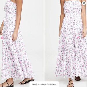 Playa Lucila Tiered Floral Maxi Dress